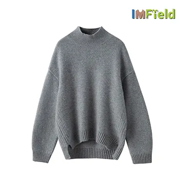 Mongolia Pullover Turtleneck Cashmere Sweater For Women