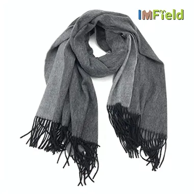 Double Side Solid Color Cashmere Shawl